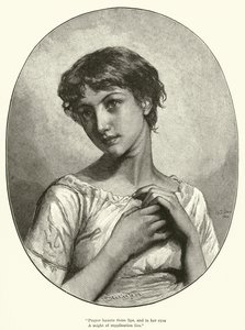 Oração (gravura) de Mary L. Gow