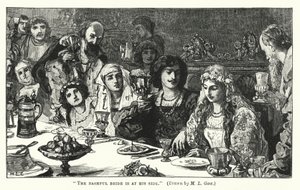 A noiva tímida está a seu lado (gravura) de Mary L. Gow