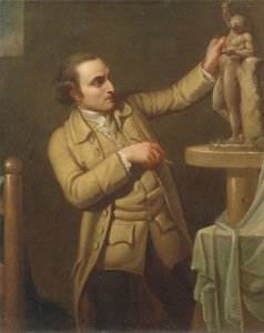 Joseph Nollekens (1737-1823) c.1770-71 (óleo sobre tela)