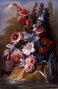 Natureza Morta de Flores (óleo sobre tela) (par de 121414)