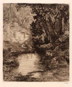 (Three Maidens at the River) de Mary Nimmo Moran