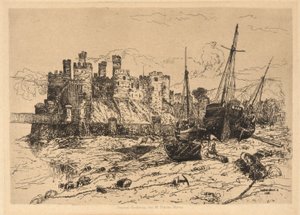 Castelo de Conway, País de Gales