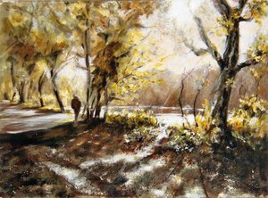 Andando ao lado do lago Rudyard de Mary Smith