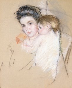 Mãe e Filho Nu, de Mary Cassatt