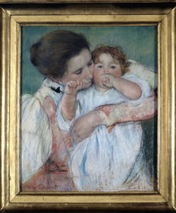 Mãe e filho - por Mary Cassatt, Musee d