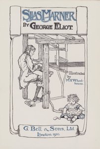 Ilustração para Silas Marner (cor litho) de Mary V. Wheelhouse