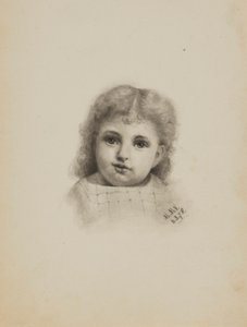 Sem título (Cabeça de uma criança) de Mary Vaux Walcott