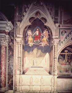 Último Juízo da Capela Bardi di Vernio (fresco) de Maso di Banco Giottino