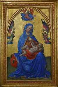 Virgem e Criança, ca 1435 de Tommaso Masolino da Panicale