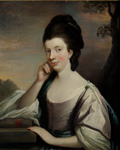 Retrato de uma senhora, pensado para ser a sra. Elizabeth Hartley (1751-1824)