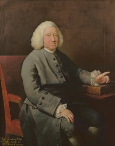 Retrato de Charles Jennens (1700-1773), patrono e amigo de Handel