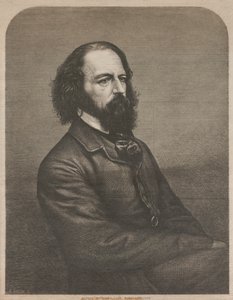 Retrato de Alfred, Lord Tennyson 1809-1892, 1864.