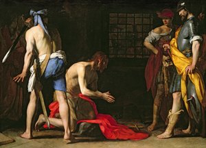 A decapitação de João Batista, 1634