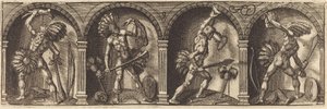Os vários retratos e figuras IX