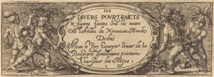 Les divers pourtraicts et figures I (Página de título)