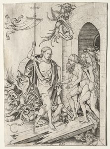 Paixão de Jesus Cristo: A Descida ao Limbo, 1400. de Master AG