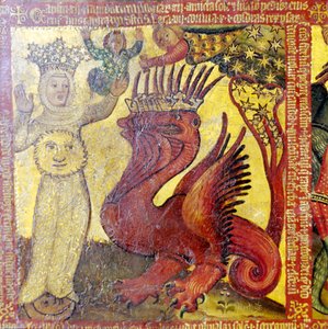 A Mulher Vestida de Sol, século XIV-XV