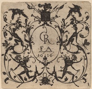 Ornamento com Grotesco de Master CR