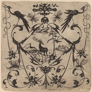 Ornamento com Grotesco de Master CR