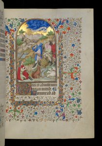 Anunciação aos pastores de Master Dunois