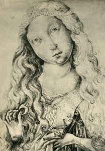 Retrato de uma mulher com um anel, Santa Catarina, 1450-1470, 1943.