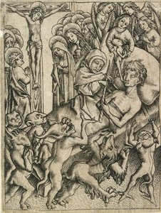 O triunfo sobre todas as tentações na hora da morte, século XV