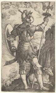 Marte dos deuses que presidem o planeta, 1528.