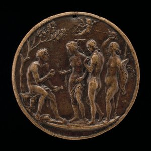 Julgamento de Paris, segunda metade do século XV. de Master IO.FF.