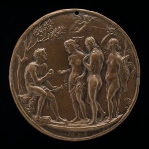 O Julgamento de Paris, segunda metade do século XV. de Master IO.FF.