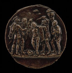 O Sacrifício da Afigenia, segunda metade do século XV. de Master IO.FF.