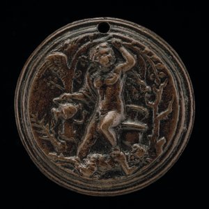 Uma Cena Alegórica, século XVI. de Master I.S.A.
