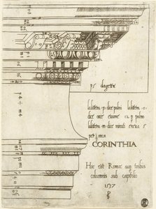 Entablatura do Templo de Castor e Pollux, Roma