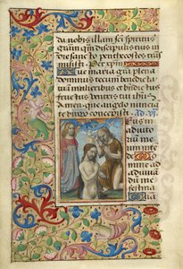 Batismo de Cristo de Master of Cardinal Bourbon