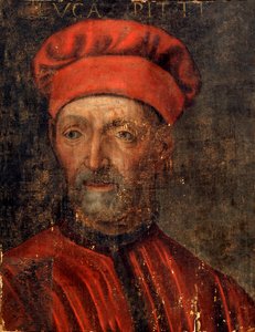 "Retrato de Luca Pitti", início do século XVI de Master of Florence