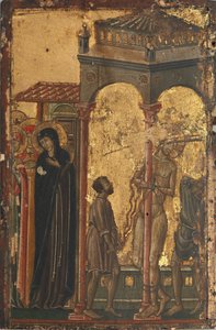 A Flagelação, primeira metade do século XIV. de Master of Forli