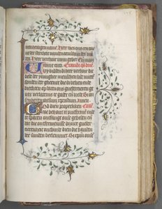 Livro de Horas (Uso de Utrecht): fol. 175r, Texto