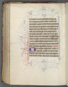 Livro de horas de uso de Utrecht: fol. 157v, Texto, c. 1460-1465.