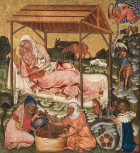 A Natividade de Cristo de Master of Hohenfurth