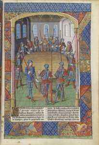 Lancelot du Lac. Rei Arthur e os Cavaleiros da Távola Redonda, 1494.