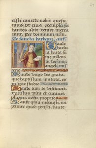 Santa Bárbara de Master of Jacques de Besançon