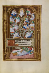 A árvore de Jessé de Master of James IV of Scotland