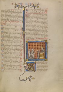 Samuel perante Eli, o sacerdote