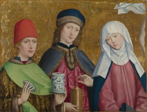 Santos Cosmas e Damião e a Virgem O Retábulo Liesborn, ca. 1470-1480