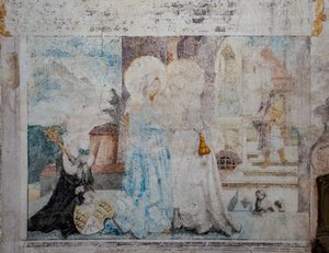Frescos do mestre de Messkirch em Heiligkreuztal-WUS07851 de Master of Messkirch