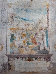 Frescos do mestre de Messkirch em Heiligkreuztal-WUS07852 de Master of Messkirch