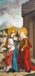 Alemão: The Visitation Visitação de Master of Messkirch