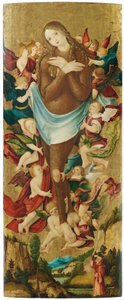 Alemão: Erhebung der Maria Magdalena A Elevação da Madalena de Master of Messkirch