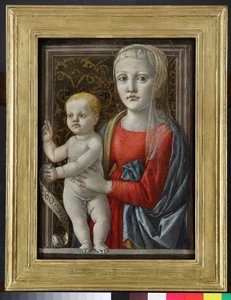 Madonna e Criança, 1440-c.1450 de Master of Pratovecchio