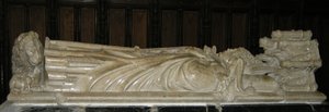 Efígie de Hughes de Castillon (mármore)