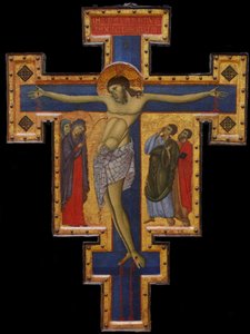 Crucifixo, c. 1260-1270 de Master of Saint Francis,
